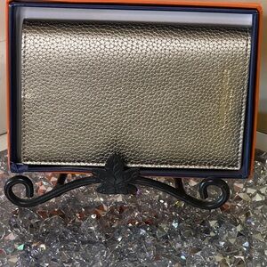 NWT/NIB Campo Marzio Unisex Leather Passport Holder. Retail $55.00